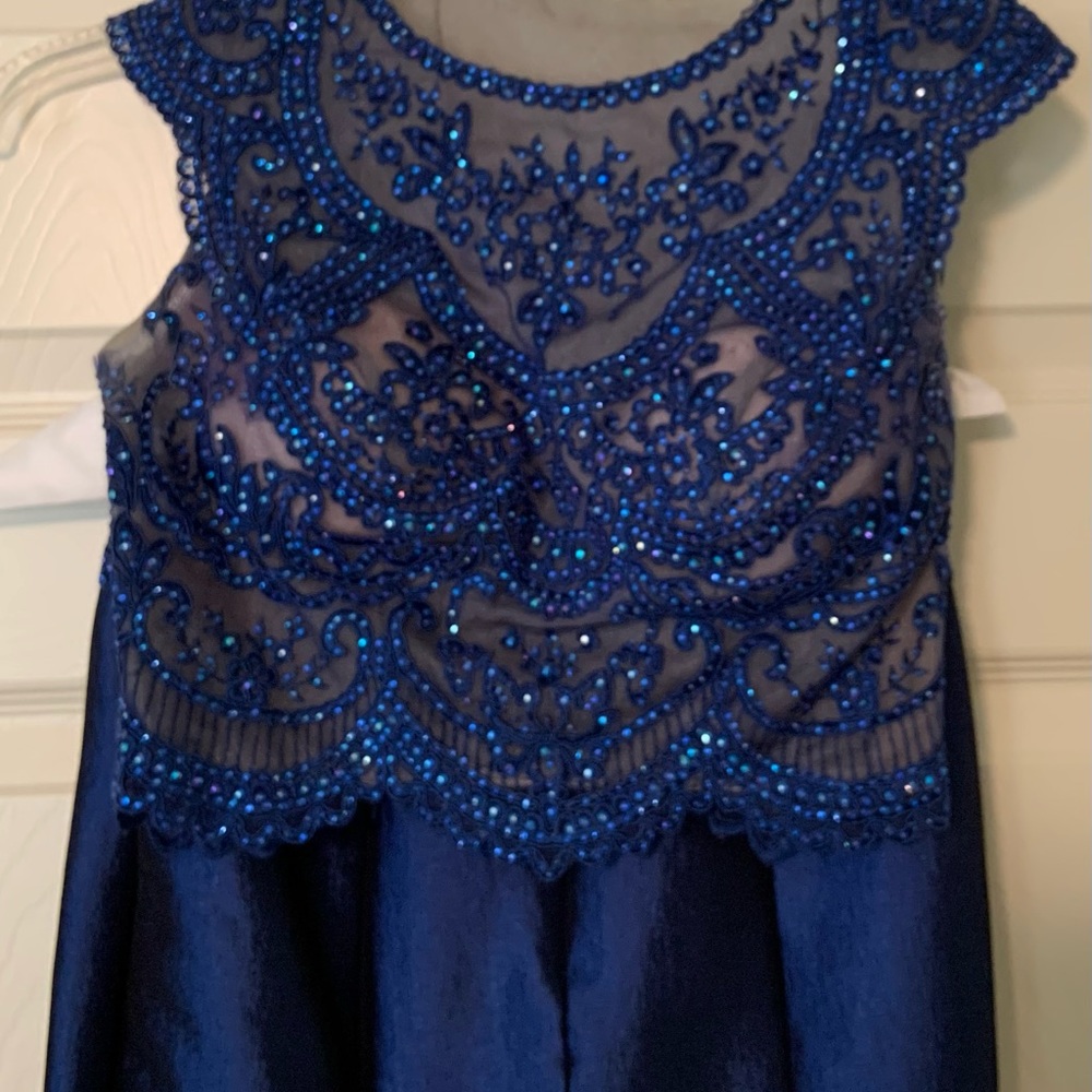 Royal blue 2piece Formal/Prom Dress